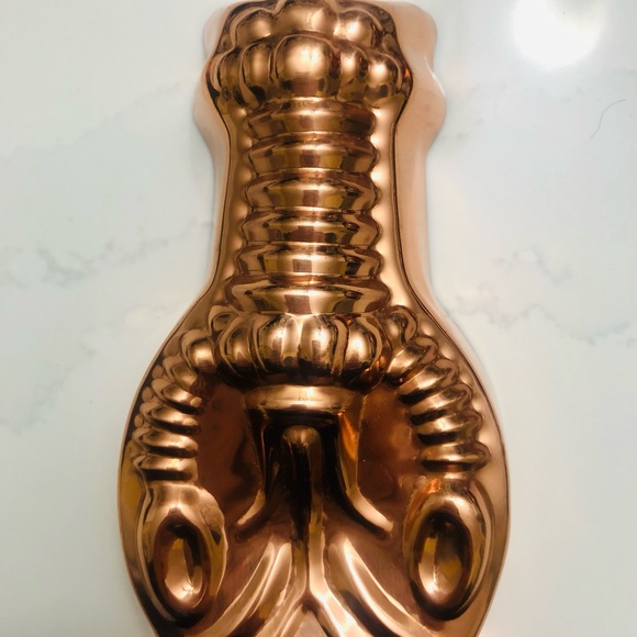 Vintage Copper Lobster Mold - Picture 1 of 8